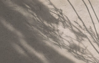 Gentle shadows on textured stone surface